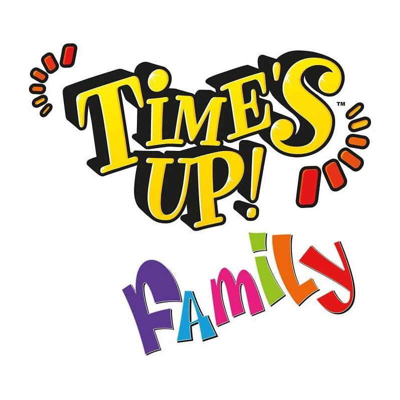 ASMODEE - Time's Up Family - Orange Version - Board Game