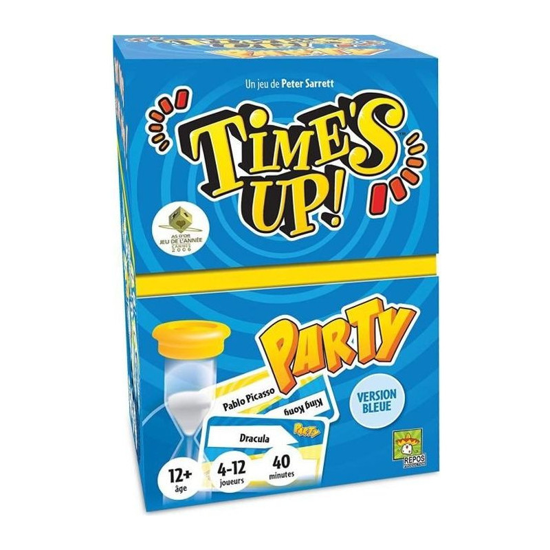 ASMODEE - Time's Up Party - Blue Pack - Board Game