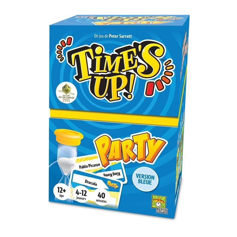 ASMODEE - Time's Up Party - Blue Pack - Board Game
