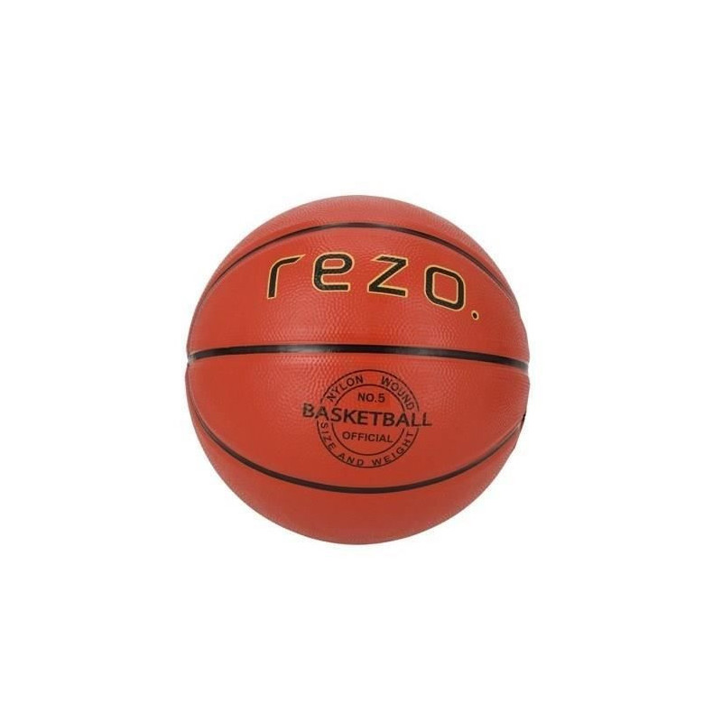 Basketball - REZO - Rubber - Size 5 - Brown - Versatile