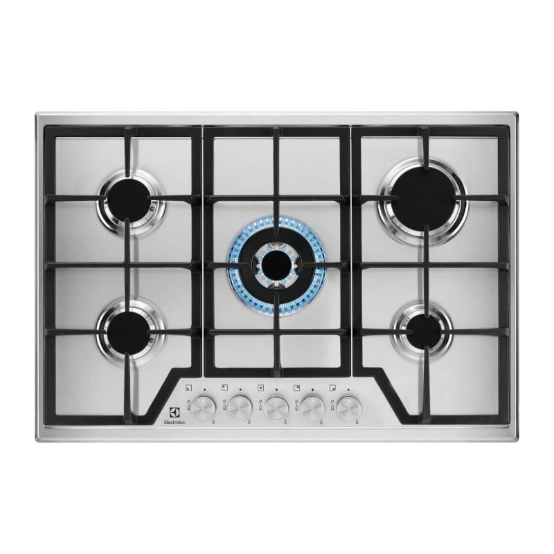 ELECTROLUX KGS7536SX - Built-in gas hob - 5 burners - L 75 x D52cm - S