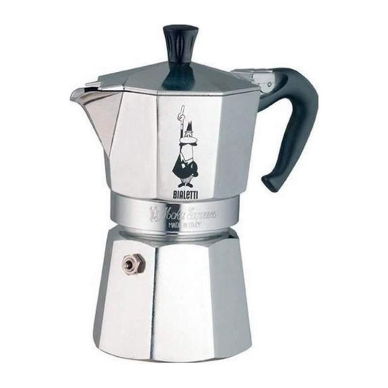 Italian coffee maker Bialetti - Moka Express - Aluminum - 4 cups
