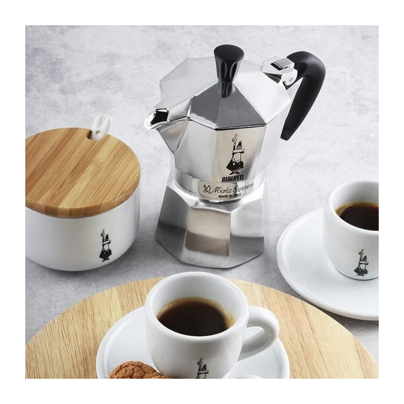 Italian coffee maker Bialetti - Moka Express - Aluminum - 4 cups