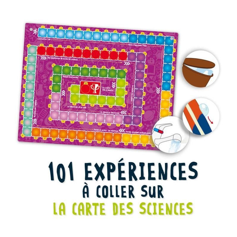Science Kit - LISCIANI GIOCHI - I'M A GENIUS - 101 Experiments - Mater