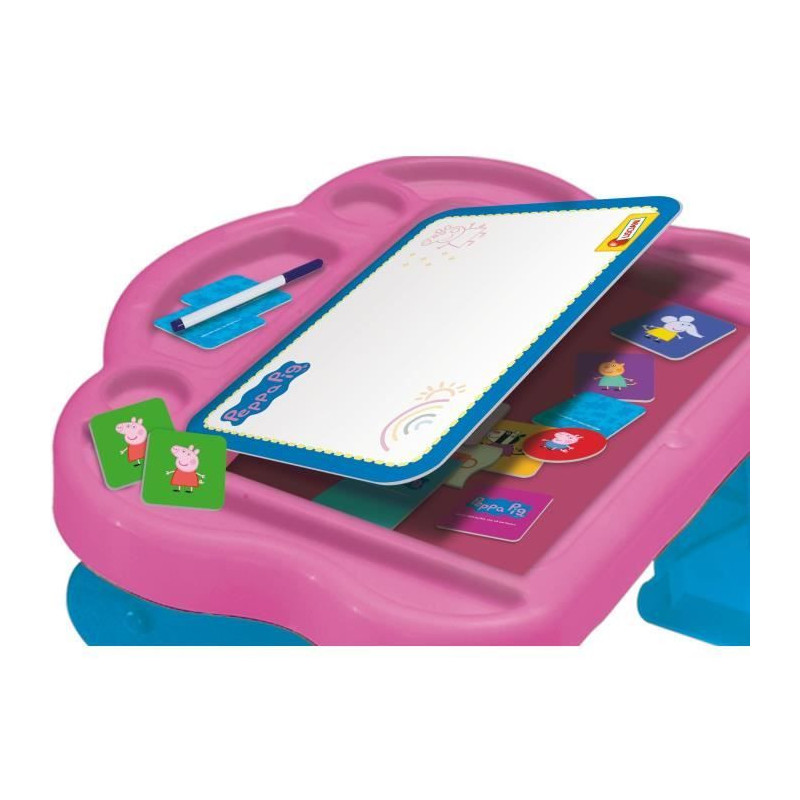 Activity desk with 10 games - Peppa Pig Super desk - Edu games - LISCI