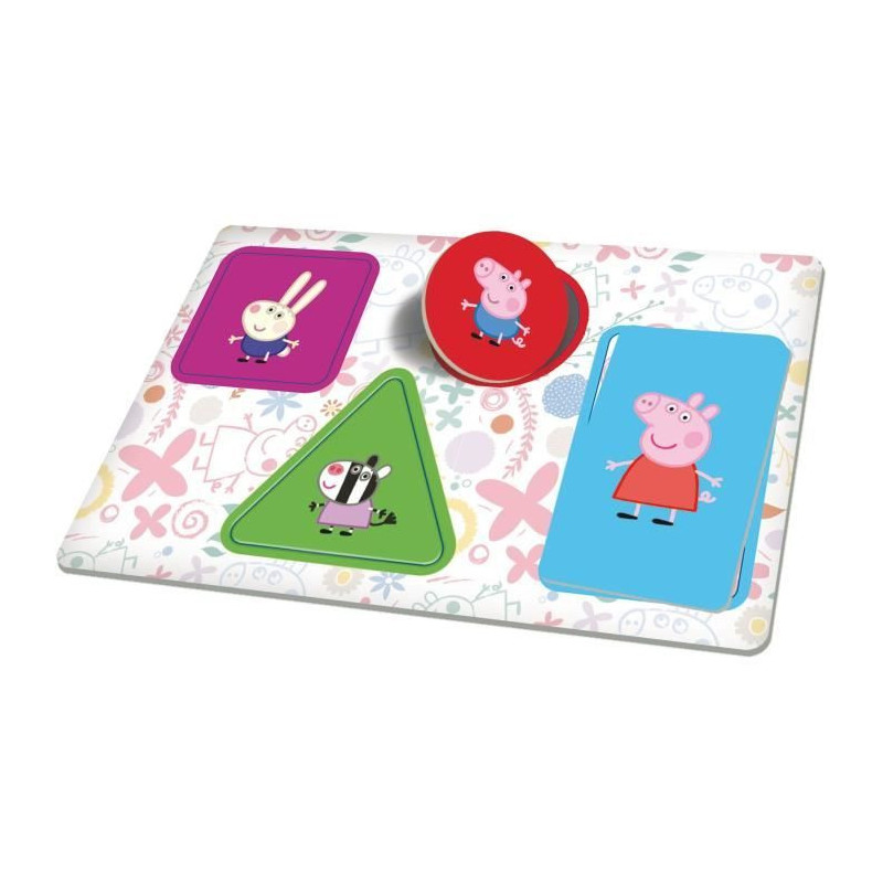 Activity desk with 10 games - Peppa Pig Super desk - Edu games - LISCI