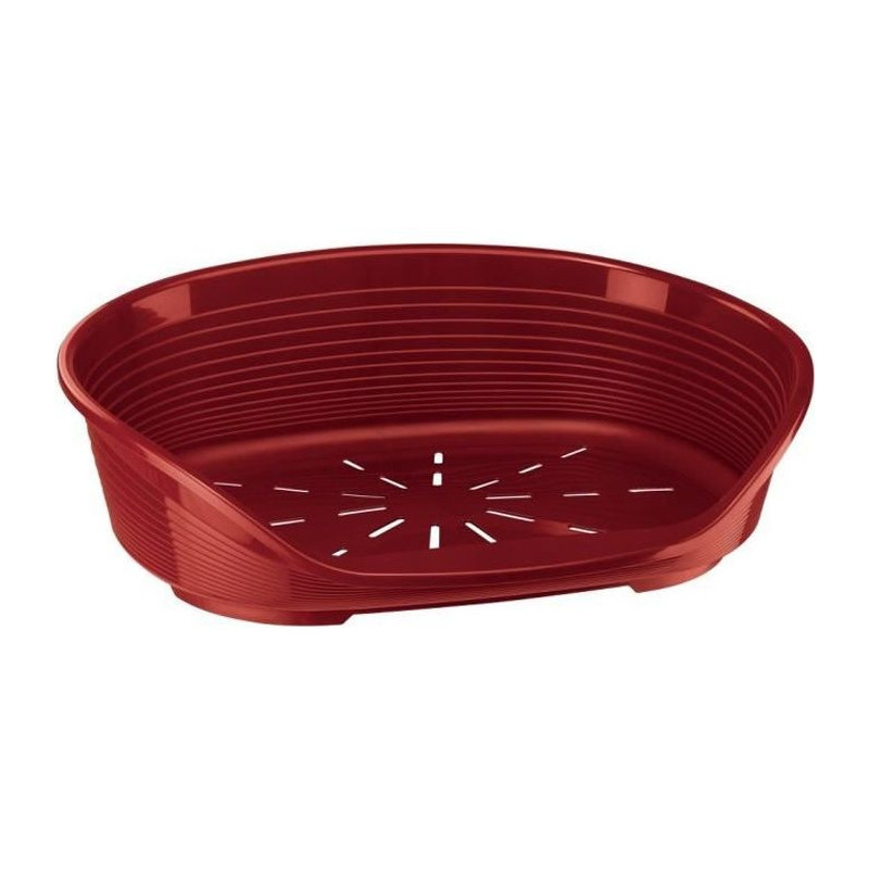 FERPLAST SIESTA DELUXE Basket Size 6 - 70.5*52*23 cm - Bordeaux
