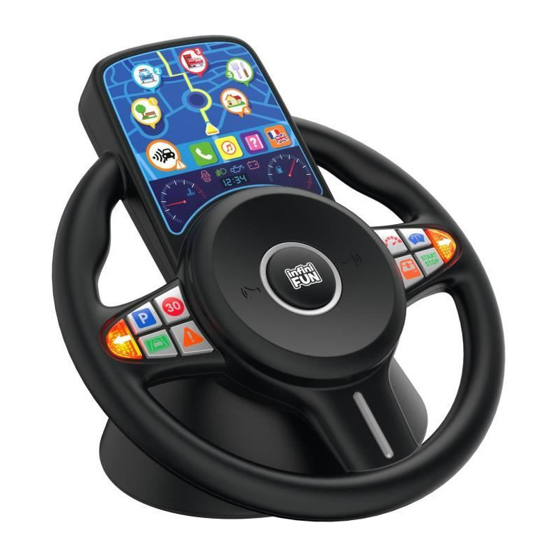 Toy Steering Wheel - KD - My First Steering Wheel - Realistic and ergo
