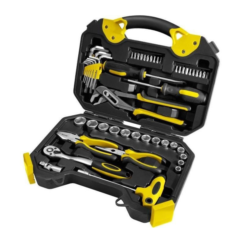 Tool Set - FIELDMANN - FDG 5002-54R - 54 pieces - 3/8 Dr. Sockets - Ca