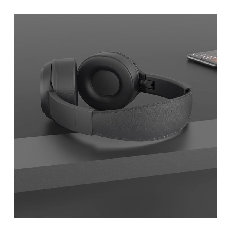 Wireless On-Ear Headphones - Buxton - BHP 7300 BLACK