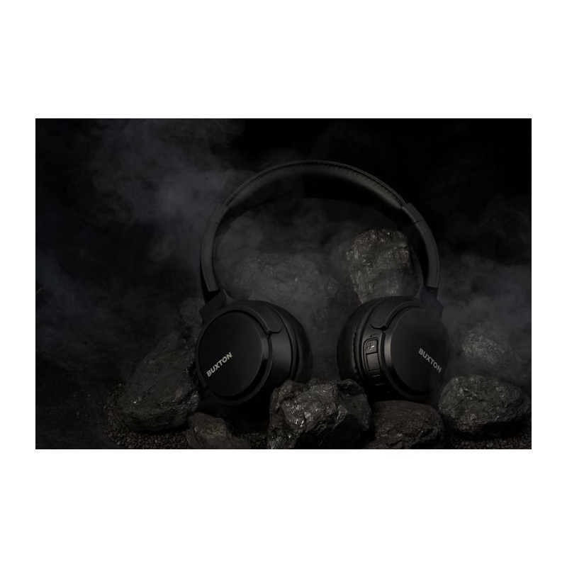 Wireless On-Ear Headphones - Buxton - BHP 7300 BLACK