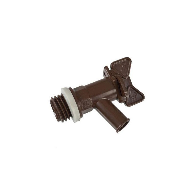 Barrel-shaped water collector - NATURE - In rotomolded PE - 120 liters