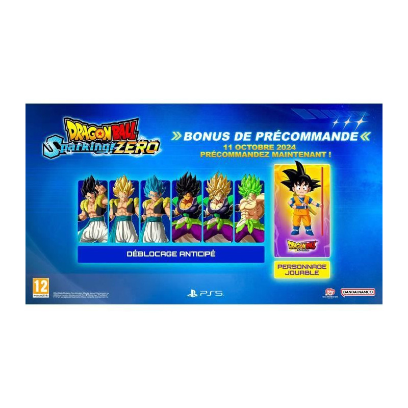 Dragon Ball Sparkling! Zero - PS5 Game