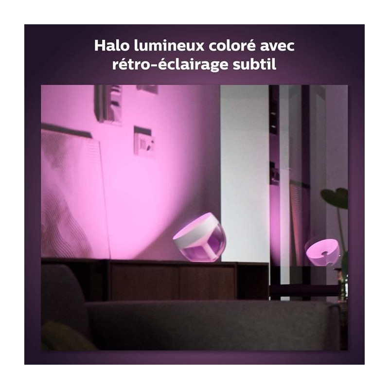 Philips Hue White & Color Ambiance, Iris lamp, Bluetooth, Black compat