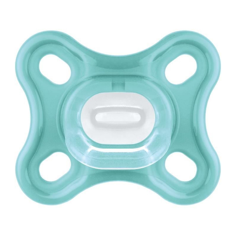 MAM Comfort Physiological Pacifier +0m Blue Set of 2 + Storage Box