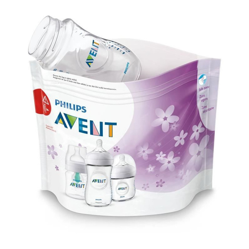 Sterilization bags - PHILIPS AVENT - Microwave - 5 bags