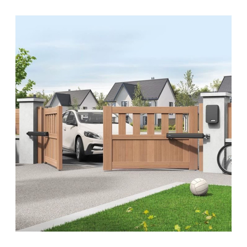 Swing gate motor with jacks - AVIDSEN - Teha 411 - 24 V - 300 Kg - 3.5