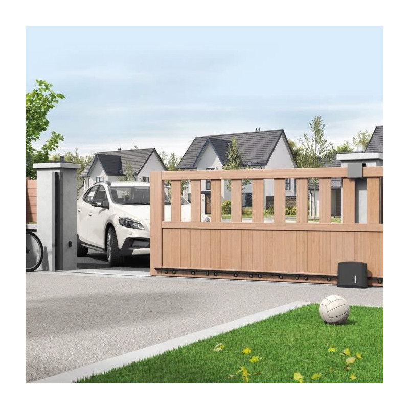 Sliding gate motorization - AVIDSEN - Zenia 251 - 24 V - 250 Kg - 4 m