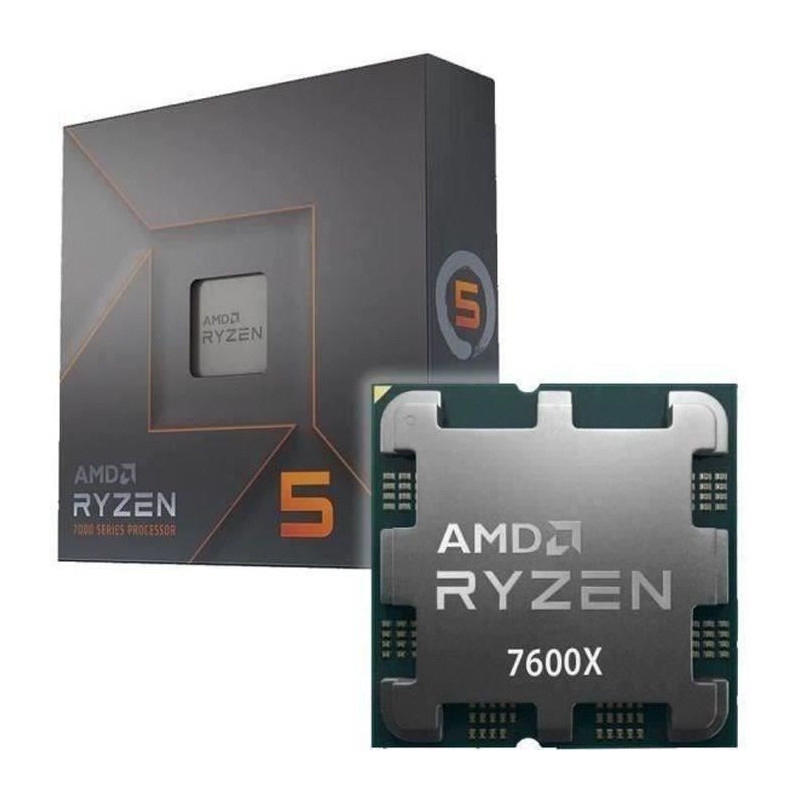 Processor - AMD - Ryzen 5 7600X - SOCKET AM5 - 4.5GHZ