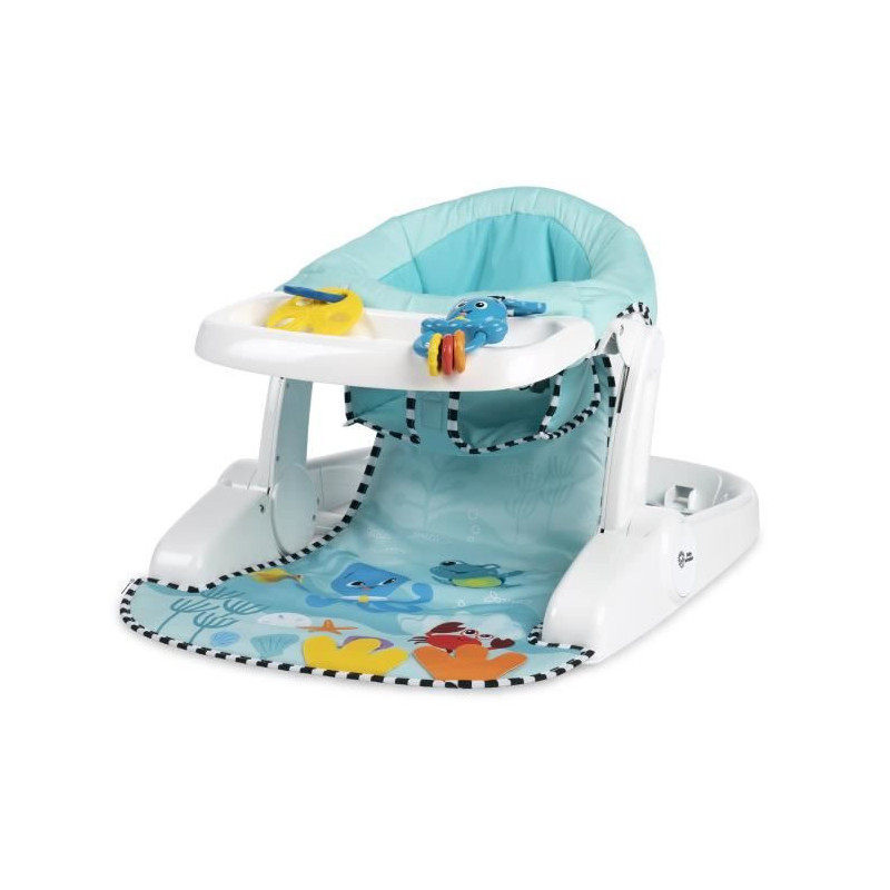 BABY EINSTEIN Sea of Support 2-in-1, floor seat sitting position, with