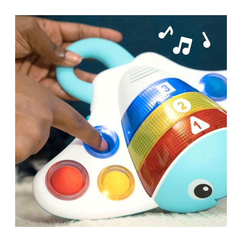 BABY EINSTEIN Ocean Explorers Pop & Explore musical toy, 6 push button