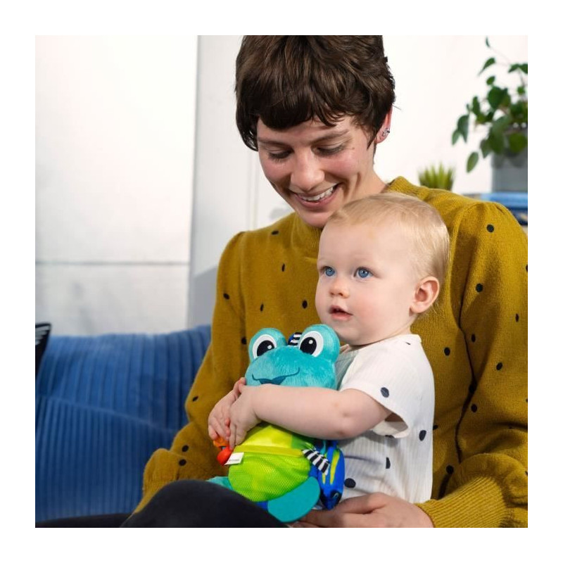 BABY EINSTEIN Ocean Explorers Neptune's Sensory Sidekick plush toy, fr