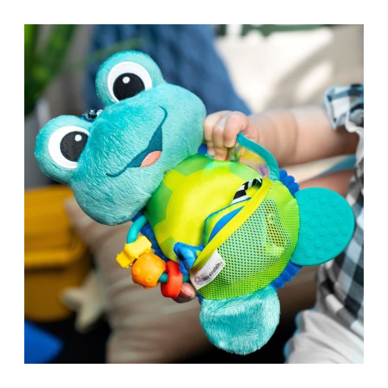 BABY EINSTEIN Ocean Explorers Neptune's Sensory Sidekick plush toy, fr