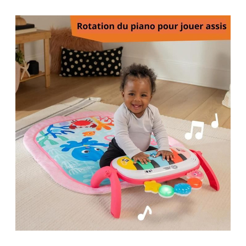 BABY EINSTEIN 4-in-1 Baby Girl Play Mat - Kickin' Tunes - Piano Toy, A