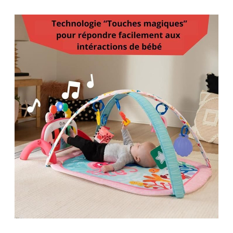 BABY EINSTEIN 4-in-1 Baby Girl Play Mat - Kickin' Tunes - Piano Toy, A