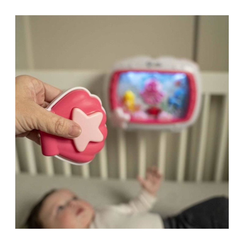 BABY EINSTEIN Baby Night Light - Pink Sea Dreams - 25 min setting ligh