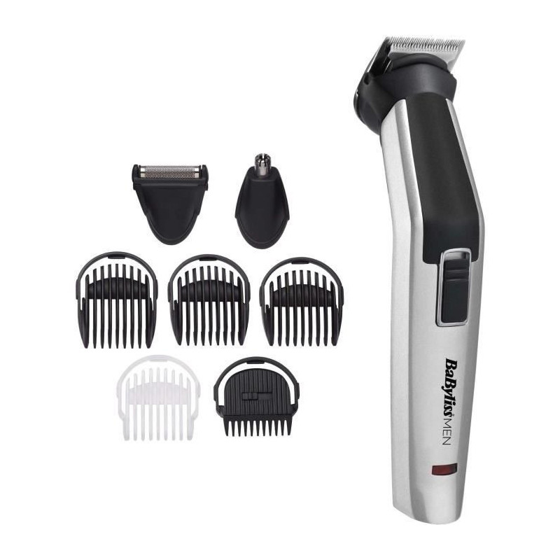 BABYLISS MT726E Multifunction 8 in 1 Cordless Titanium trimmer - 60min