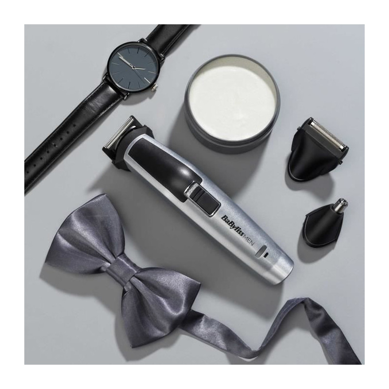 BABYLISS MT726E Multifunction 8 in 1 Cordless Titanium trimmer - 60min