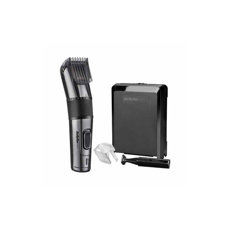 BABYLISS E978E HAIR CLINCHER / CARBON TITANIUM