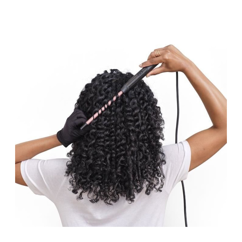 BABYLISS C449E MANUAL CURLER / Rose Quartz Tight Curls Wand