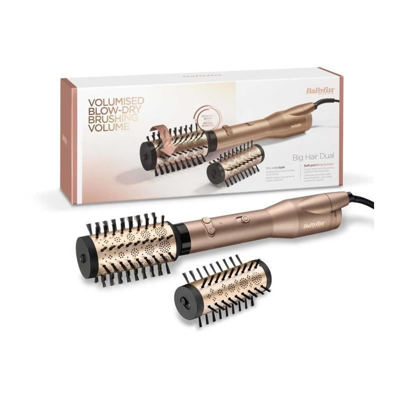 BABYLISS AS952E ROTARY BLOWER BRUSH / Big Hair Dual