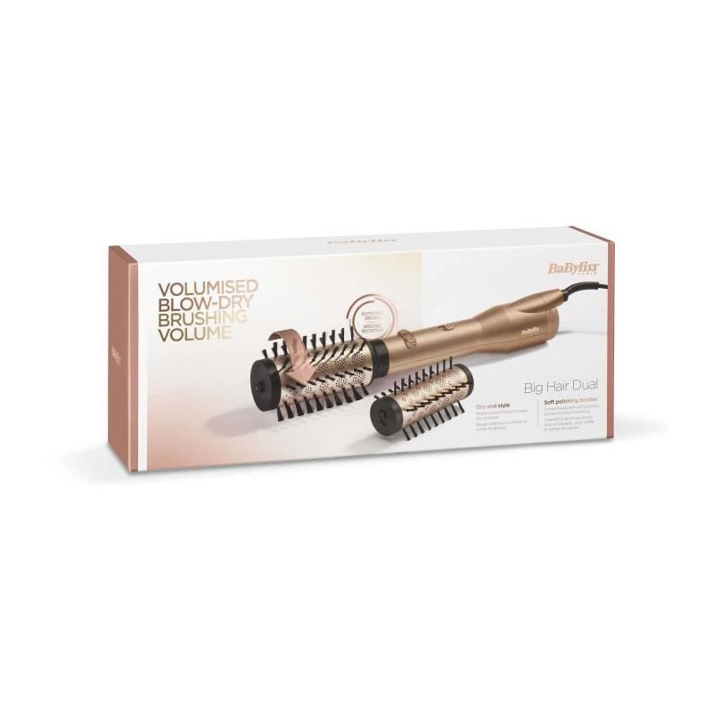 BABYLISS AS952E ROTARY BLOWER BRUSH / Big Hair Dual