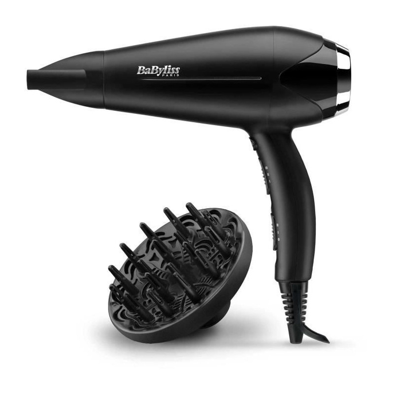 BABYLISS D572DE HAIRDRYER DC Turbo Smooth 2200