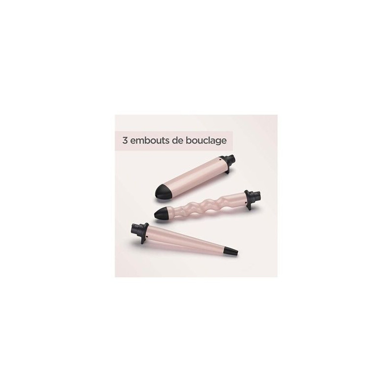 Babyliss MS750E curling iron - Multistyler Curl and Wave Trio