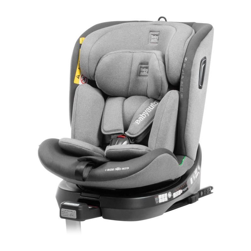Car seat - BABYAUTO - AITANA GREY ANTHRACITE - From birth to 12 years