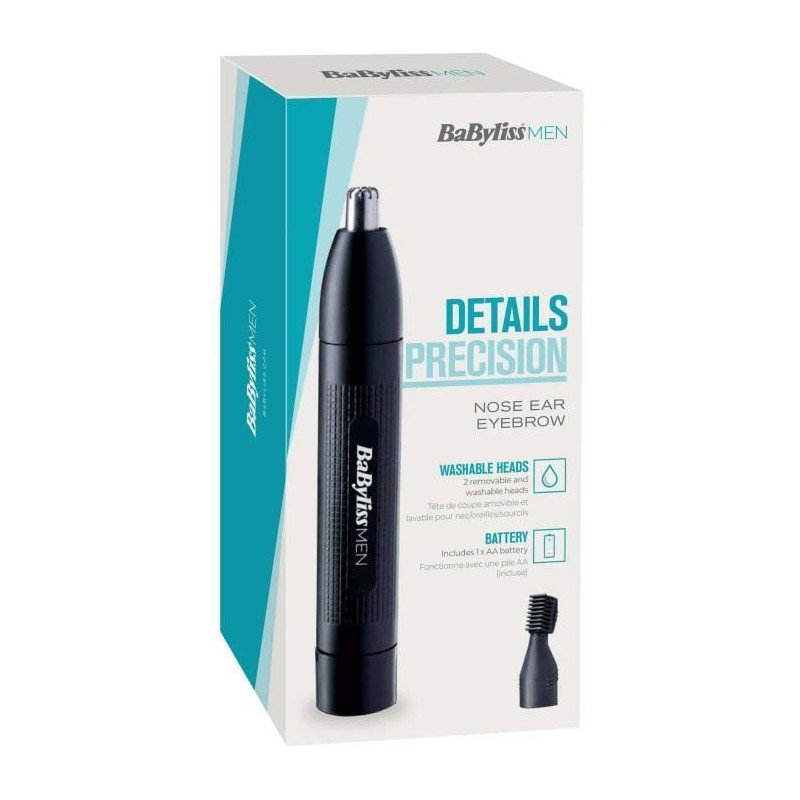 BABYLISS E652E Nose & Ear & Eyebrow Trimmer