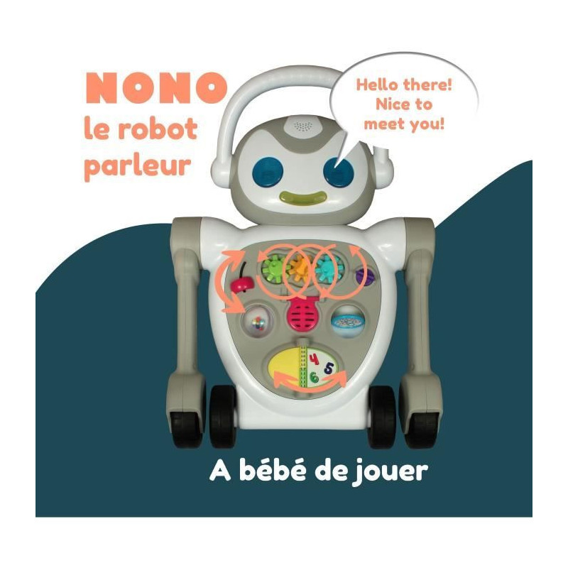 Baby Walker - BAMBISOL - Nono the Robot - From 10 to 36 months - Talki