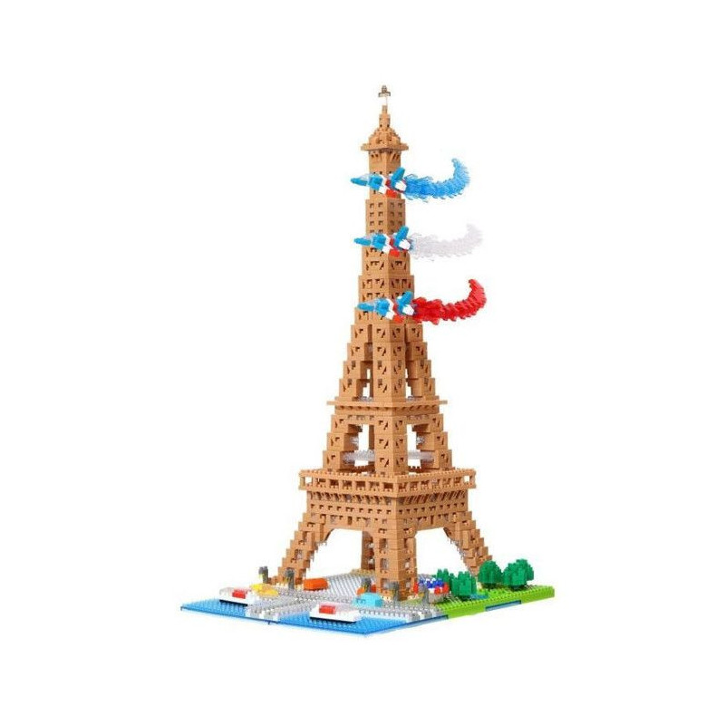 Nanoblock - Bandai - NB057 - Eiffel Tower - 500 pieces - DIY - Ages 8