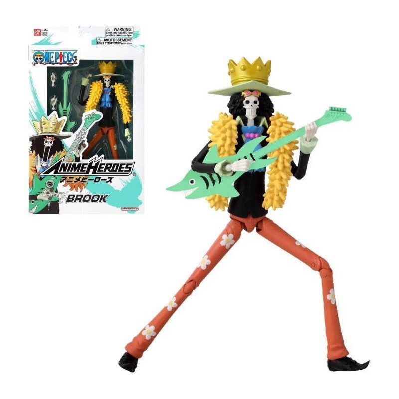 Anime Heroes figure - Bandai - One Piece - Brook - 17 cm