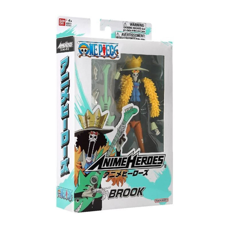 Anime Heroes figure - Bandai - One Piece - Brook - 17 cm