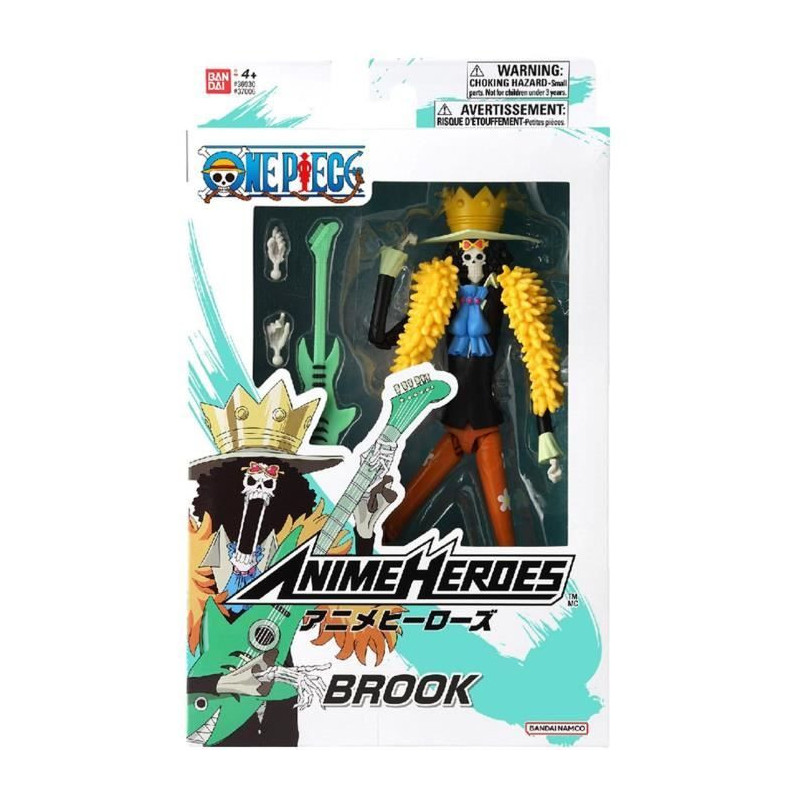 Anime Heroes figure - Bandai - One Piece - Brook - 17 cm
