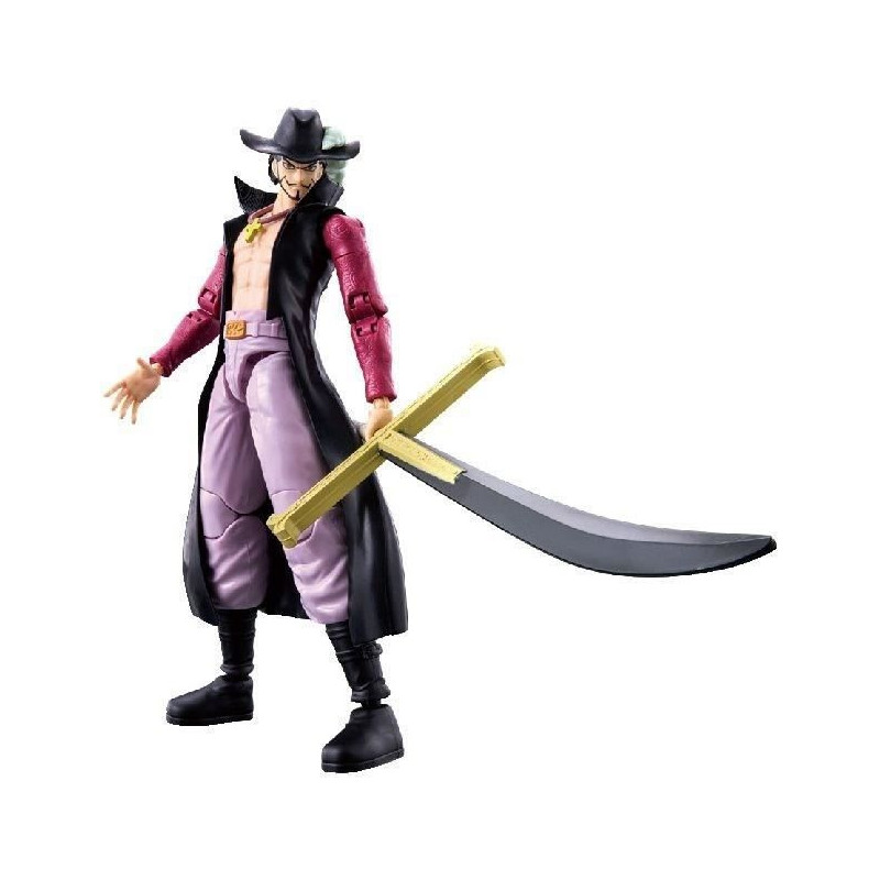 Anime Heroes Articulated Figure - BANDAI - One Piece - Dracule Mihawk