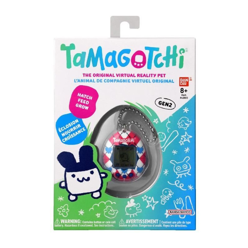 Tamagotchi Original - BANDAI - Argyle Heart