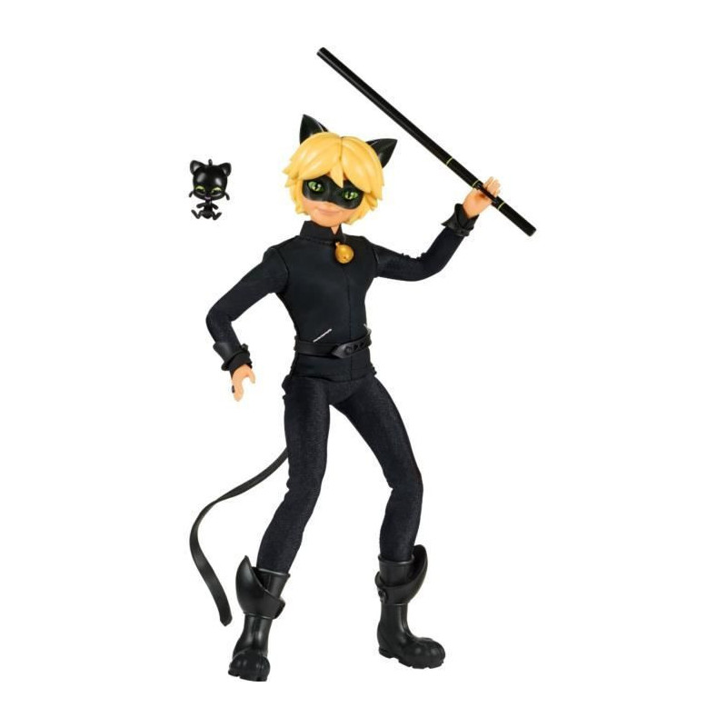 BANDAI Miraculous Ladybug - Fashion Doll 26 cm: Cat Noir