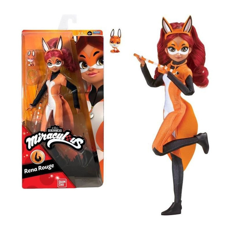 BANDAI Miraculous Ladybug - Fashion Doll 26 cm: Rena Rouge