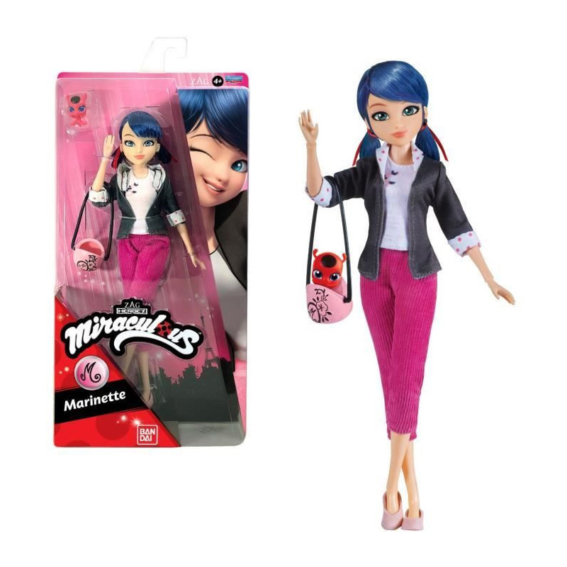 BANDAI Miraculous Ladybug - Fashion Doll 26 cm: Marinette